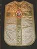 Roman Vestments in White/Gold with Nativity Emblem